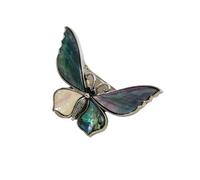 YOPI Spilla a Forma di Farfalla in Conchiglia intarsiata - Accessori Fai da Te for Gioielli a Doppio Scopo for Gli Amanti della Moda(C10488-3)