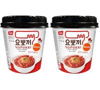 YOPOKKI Kimchi Topokki Istantaneo, 1 x 115 gr (Confezione da 2)