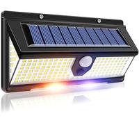 YOPOTIKA Faretti Solari a LED da Esterno, 190 LED 4 Modalità Luce Solare LED Esterno, Faretto LED da Esterno Solare, Lampada Solare da Esterno Garage Giardino