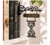 YOPPIX Segnali per libreria, decorazione per libreria, stile taverna, decorazione per angolo libri, regali per amanti dei libri, lettori/donne (da leggere)