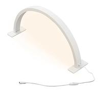 Yopyuenn Lampada da scrivania per unghie Crescent Moon, LED Lampada da scrivania dimmerabile 3000-6000 K con 3 modalità di luminosità, Luce per salone di bellezza per estetisti ciglia