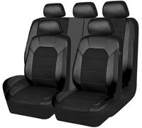 YoQIK Auto Set Coprisedili Universale per Lancia Ypsilon Hybrid EcoChic Maryne/Ypsilon Hybrid EcoChic/Zeta,Pelle PU Anteriori Posteriori Copri-Sedile Completo Impermeabile Comfort Accessori Interno