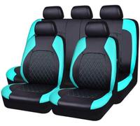 YoQIK Auto Set Coprisedili Universale per Renault Clio 4,Pelle PU Anteriori Posteriori Copri-Sedile Completo Impermeabile Comfort Accessori Interno,D