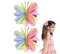 Yorajuy Fermagli per capelli a forma di farfalla, divertenti e, fermagli per capelli in rete, per capelli da donna in rete creativa e divertente
