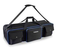 YOREPEK Treppiede Borsa da trasporto 40 pollici, durevole luce stand borsa con 2 cuscinetti protettivi, Photo Studio Attrezzature Custodia per Treppiedi Manfrotto, Monopiedi, Altoparlanti, Ombrelli, Accessori, Viaggi, nero, 40.5 inch in length, Treppiede, studio fotografico, fotocamera, supporti per attrezzature musicali