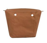 yorfavo Nuovo 1 PC tela interna O bag borsa Organizzatore inserire tasca con cerniera per Obag fodera interna Classic Mini (marrone,Classic)