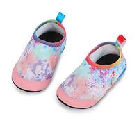 Yorgou Scarpe da Acqua Bambini Antiscivolo Scarpe da Immersione Rapida Asciugatura Scarpe da Immersione da Spiaggia Ragazze Ragazzi