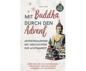 Yorin, K Mit Buddha Durch Den Advent - Adventskalender Mit - (German Book NUOVO