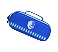 YORISMAL Astuccio per studenti, con maniglia, astuccio a tre piani, scuola elementare, scuola media, cancelleria, multifunzionale, grande capacità, stile britannico.