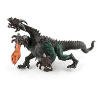 YORISMAL Drago sputafuoco a tre teste giocattolo dinosauro modello ornamenti, modelli animali, bestie, mostri ornamenti, regali per bambini