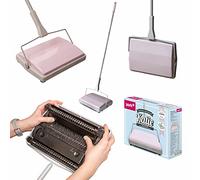 York Aspirapolvere Senza Fili Con Spazzole Rotanti A 360° Scopa Automatica Portatile Mano Spinta Scopa Natural Sweep Sweeping Macchina Rotary Originale Testa Snodata Accessorio Facile da Usare