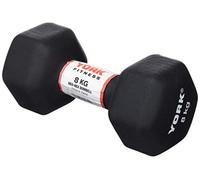 York Neo Hex, Manubri Unisex-Adulto, Nero, 8KG