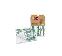 YORK Panni Bambù Riutilizzabili Super Assorbenti, 2 pz | Stracci in fibra naturale senza pelucchi, ideali per cucina bagno con elevata assorbenza e pulizia ecologica multisuperficie