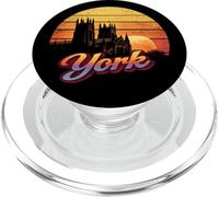 York, Regno Unito, cattedrale, tramonto, vendemmia, orizzonte, design PopSockets PopGrip per MagSafe