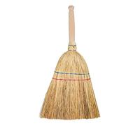 York Scopa in Saggina Naturale con Manico Legno