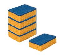 York Set di 5 spugne per lavare i piatti, spugna per pentole con caratteristiche igieniche premium, spugna da cucina, spugna per la pulizia, spugna assorbente per i piatti, cucina, 5 pezzi