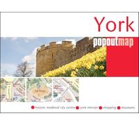 York Single: Pocket size, pop up city map of York
