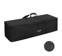 Yorkenbe Borsone da 190 l, extra large, resistente, impermeabile, con cerniera di aggiornamento, borsa di ricambio per tenda con imboccatura grande e manici imbottiti