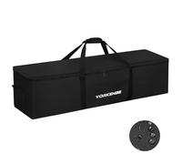 Yorkenbe Borsone da viaggio extra large da 106 L, resistente, impermeabile, per attrezzature sportive, con cerniera di aggiornamento, ricambio per tenda con imboccatura grande e manici imbottiti (1)