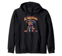Yorkie Dog Yorkie Things El Squatcho Poncho Stuff Yorkie Felpa con Cappuccio