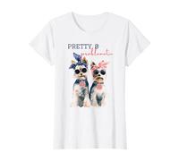 Yorkie Dogs Bad Cagna Piuttosto Problematico Sassy Bestie Maglietta