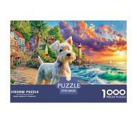 Yorkie Dreams Puzzle Ispirato Ai Capolavori Dei Musei - 1000 Pezzi Con Immagini D'Arte Di Profondo Impatto Visivo - Per Divertirsi E Regalare, Consigliato 14+ 38x26cm/1000pcs