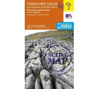 Yorkshire Dales South & Western (Map) OS Explorer Active Map