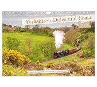Yorkshire - Dales und Coast (Wandkalender 2026 DIN A4 quer), CALVENDO Monatskalender: Yorkshire, ein abwechslungsreiches Land.