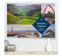 Yorkshire, England: Romantik zwischen Hochmooren und wilder Küste (hochwertiger Premium Wandkalender 2026 DIN A2 quer), Kunstdruck in Hochglanz: ... und Schmugglern: Yorkshire in Nordengland