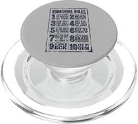 Yorkshire Regole Divertente Dialetto Yorkshire Accento PopSockets PopGrip per MagSafe