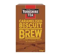 Yorkshire Tea Biscuit Brew caramellato, aromatizzato, 40 bustine di tè