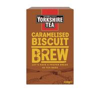 Yorkshire Tea - Brew di Biscotti Caramellati - Tè Nero Aromatizzato - Miscela al Gusto di Biscotto, Certificata Rainforest Alliance - 4 x 40 Filtri