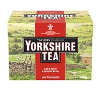 Yorkshire Tea - Miscela di Tè Nero Fortemente Rinfrescante - Preparazione Tradizionale, Blend Curato per Consistenza e Gusto - 160 Bustine di Tè