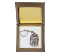 Yorkshire Terrier 2 - Portachiavi In Argento Con Un Cane, Box ArtDog DE