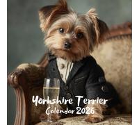 Yorkshire Terrier Calendar 2026: Adorable Yorkie Photography • Compact Monthly Planner with Notes • Perfect Gift for Yorkshire Terrier Lovers
