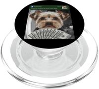 Yorkshire Terrier c'è movimento alla tua porta di casa Yorkie PopSockets PopGrip per MagSafe