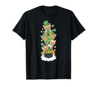 Yorkshire Terrier Clover St Patricks Day Donna Uomo Bambini Maglietta