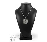 Yorkshire Terrier - Collana Con Un Cane Su Una Collana D'Argento Art Dog DE