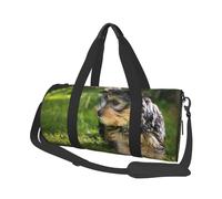 Yorkshire Terrier Erba Verde Yorkie Cani Carini, Borsone da viaggio di grande capacità Borsa rotonda Borsa da viaggio sportiva Borsa da viaggio Borsa da fitness