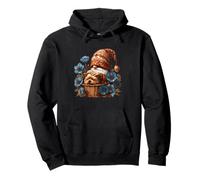 Yorkshire Terrier Gnome Dad For Flower Lover And Yorkie Mom Felpa con Cappuccio