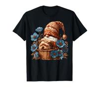 Yorkshire Terrier Gnome Dad For Flower Lover And Yorkie Mom Maglietta