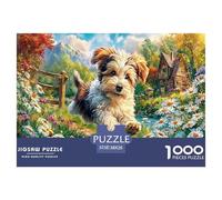 Yorkshire Terrier Jigsaw Puzzle,1000 Pezzi Classici, Per Adulti E Bambini A Partire Da 12 Anni Giochi Del Cervello Perfetto Per Appassionati Di Esperti - Regalo Per Amore E Amico 38x26cm/1000pcs