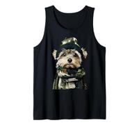 Yorkshire Terrier Mimetico Animale Cacciatore Cane da Caccia Canotta