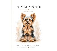 Yorkshire Terrier Puppy Notebook: Cute Yorkie Journal for Dog Lovers - Minimalist Writing Notebook for Notes, Journaling, Planning & Ideas (6x9 - 180 Ruled Pages)