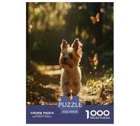 Yorkshire Terrier Puzzle 1000 Pezzi Per Adulti Perfetto Per Appassionati Di Esperti Sfide Difficili Scompresso Giocattoli Regalo Per La Famiglia Regalo Per Adulti E Bambini Da 14 Anni E Più 70x50cm/1