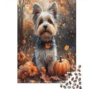 Yorkshire Terrier Puzzle 1000 Pezzi Per Collezionisti, Mindfulness Attiva, Progetto Condiviso, Elemento Stilistico 1000pcs (75x50cm)