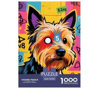 Yorkshire Terrier Puzzle 1000 Pezzi Pet Dog - Gioco Emozionante Serale, Materiale Premium, Ideazione Calma E Creativa - 70x50cm/1000pcs