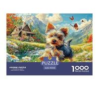 Yorkshire Terrier Puzzle Da Collezione - Ispirazione Museale, 1000 Pezzi Con Opere D'Arte Che Stimolano La Mente - Divertimento Intelligente E Regalo Per Adulti 14+ 70x50cm/1000pcs