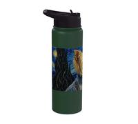 Yorkshire Terrier Van Gogh Notte stellata Stainless Steel Insulated Water Bottle