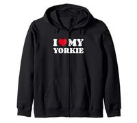 Yorkshire Terriers I Love My Yorkie Yorkshire Terrier Felpa con Cappuccio